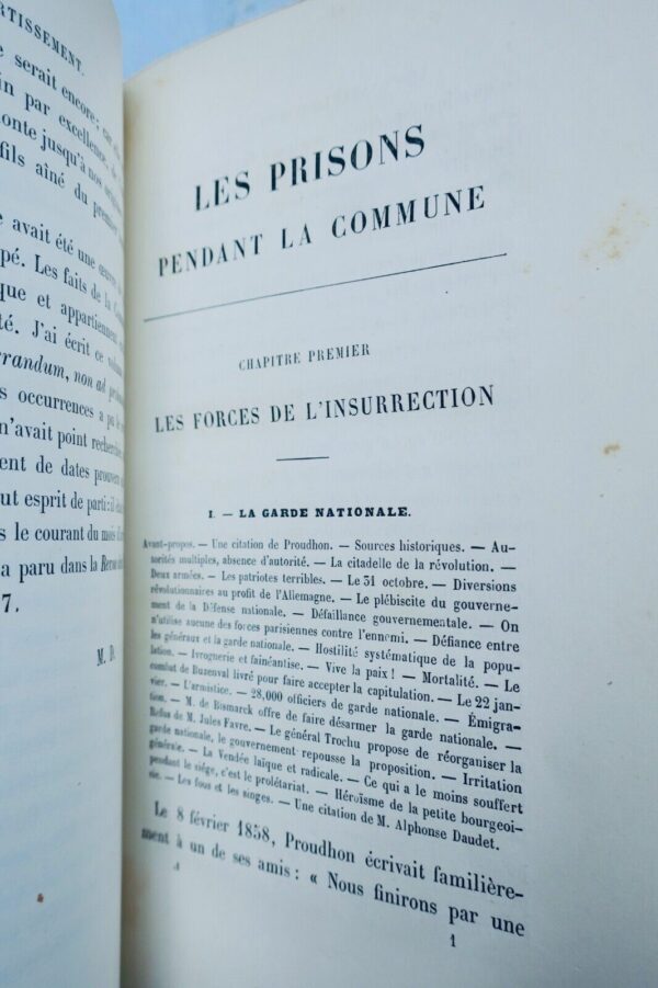 commune GUERRE 1870 DU CAMP (Maxime) Les Convulsions de Paris – Image 5