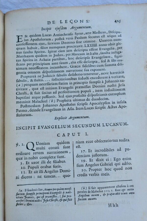 dissertations qui peuvent servir de prolégomènes de l'Ecriture Sainte 1720 – Image 5