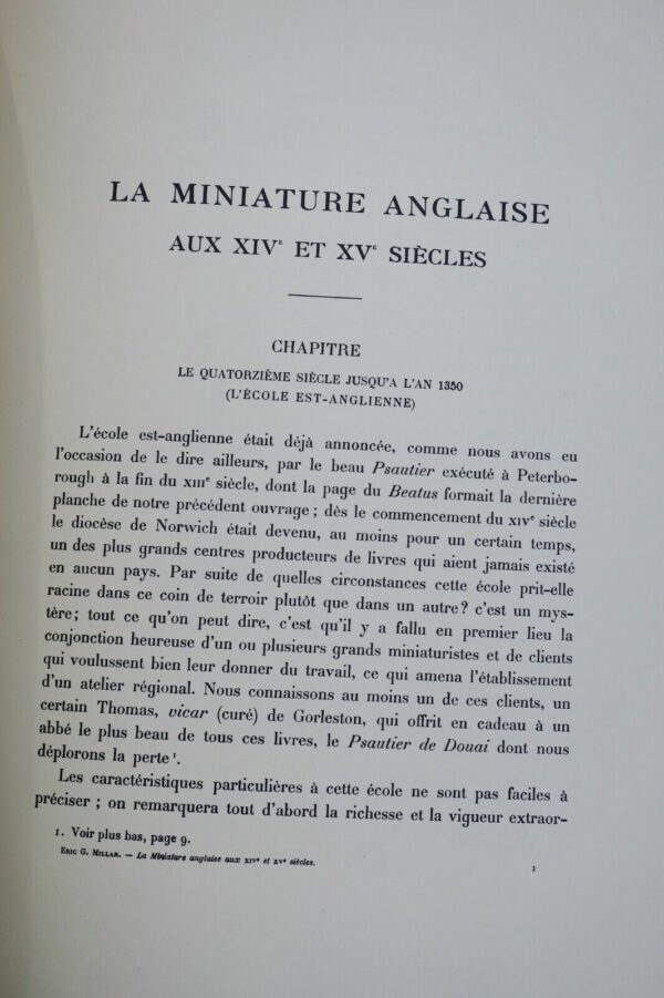 miniature anglaise au XIVe et XVe siècle 1928 – Image 9