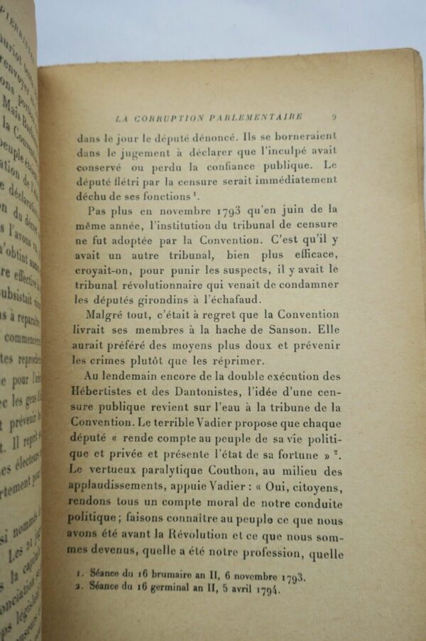 révolution Robespierre Etudes robespierristes la corruption parlementaire..... – Image 7