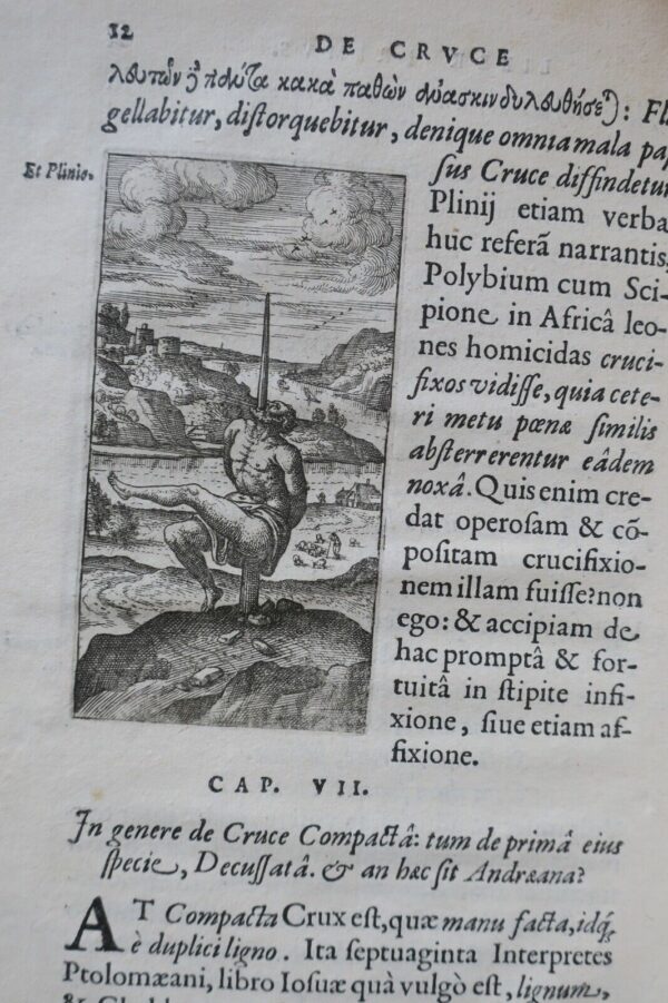 torture de cruce libri tres Ad sacarm profananamque historiam utiles 1594