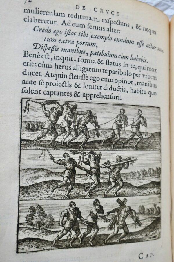 torture de cruce libri tres Ad sacarm profananamque historiam utiles 1594 – Image 8