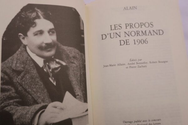 ALAIN Les propos d'un Normand de 1906 – Image 7