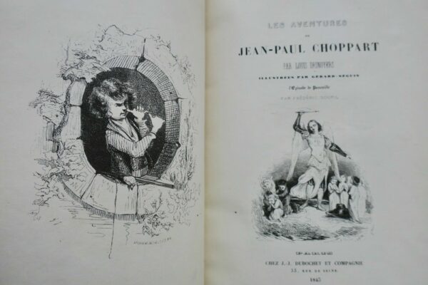 AVENTURES DE JEAN-PAUL CHOPPART. Illustrées par Gérard-Séguin 1843 EO – Image 6