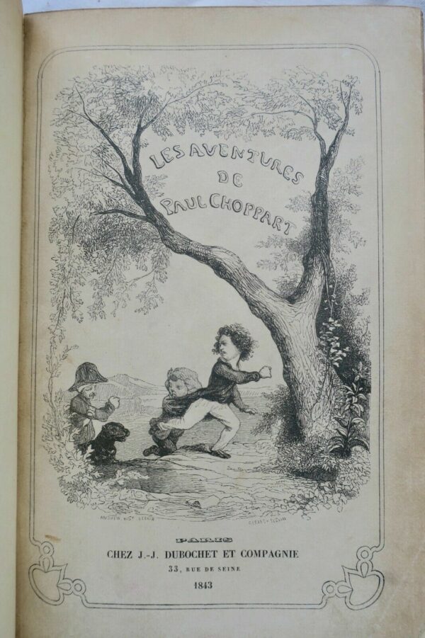 AVENTURES DE JEAN-PAUL CHOPPART. Illustrées par Gérard-Séguin 1843 EO – Image 7