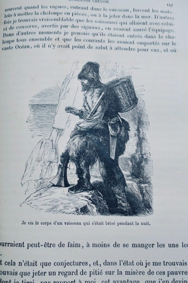 AVENTURES DE ROBINSON CRUSOE 1883 de Foe – Image 12