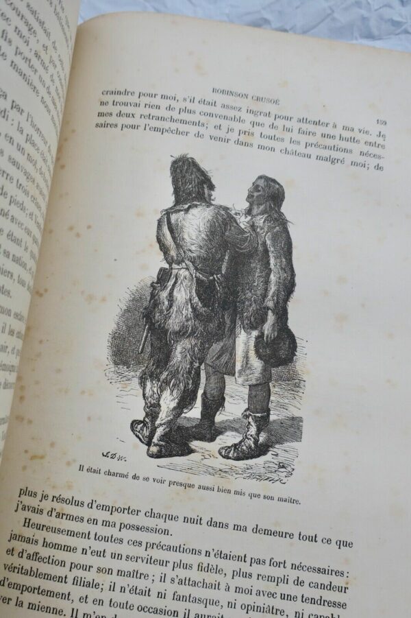 AVENTURES DE ROBINSON CRUSOE 1883 de Foe – Image 7