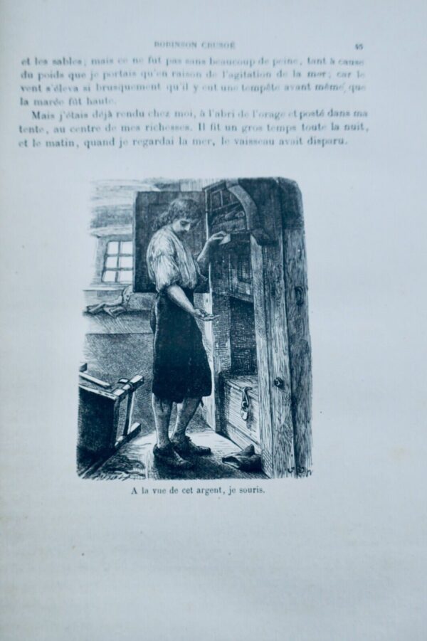 AVENTURES DE ROBINSON CRUSOE 1883 de Foe – Image 10