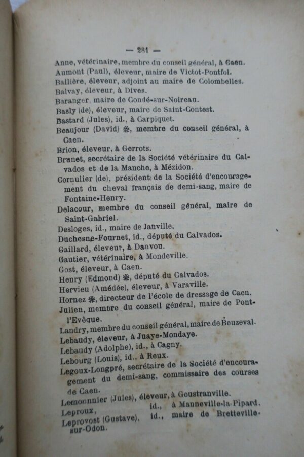 Annuaire administratif du département du Calvados 1884 – Image 3