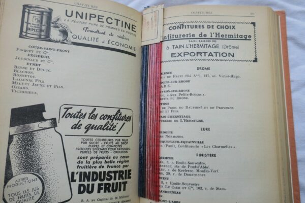 Annuaire des fabricants de confiserie chocolaterie confiturerie biscuiterie.1948 – Image 5