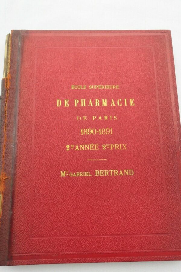 Atlas Manuel de L'Histologie des drogues simples 1887