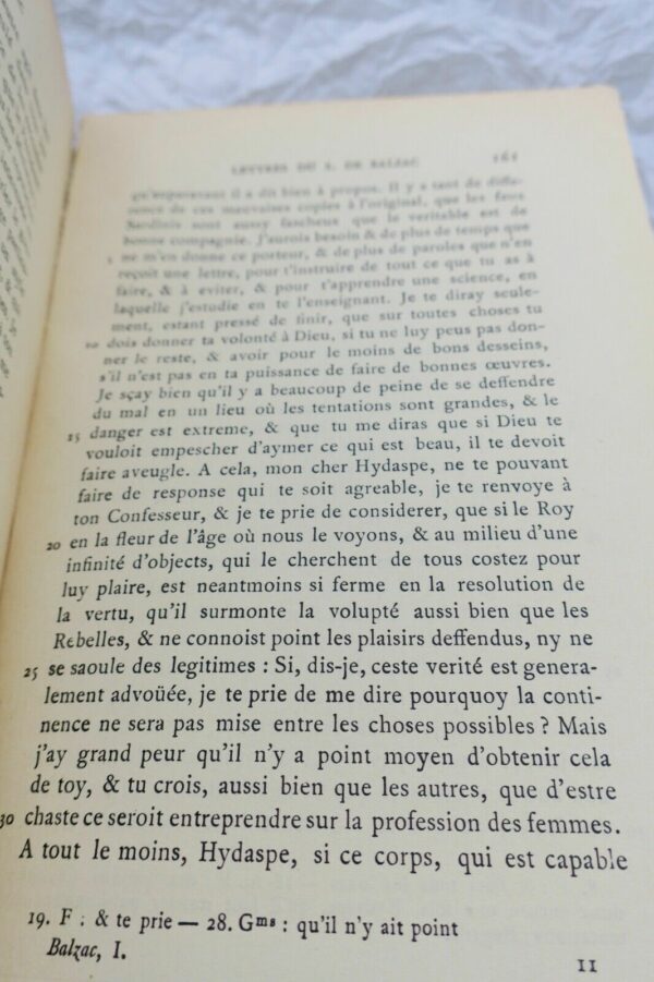 BALZAC (Jean-Louis Guez de) Les premières Lettres de Guez de Balzac 1618-1627 – Image 7