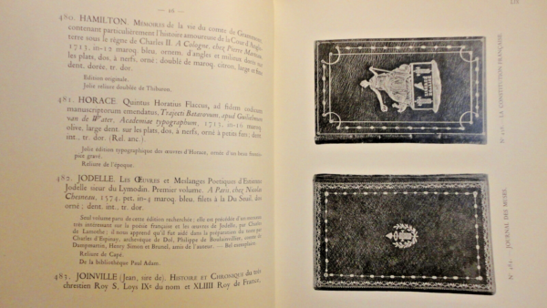 BARTHOU BIBLIOTHEQUE DE M. LOUIS BARTHOU DE L'ACADEMIE FRANCAISE 5 volumes – Image 6