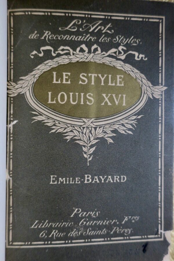 BAYARD Emile  Le style Louis XVI – Image 3