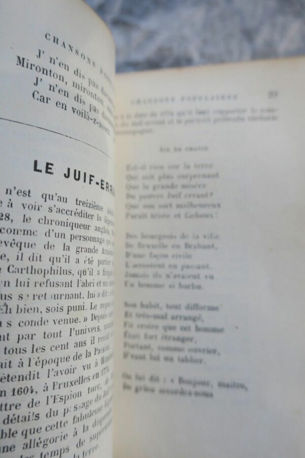 BERANGER  chansons et oeuvres posthumes Béranger. 1863 MINI – Image 7