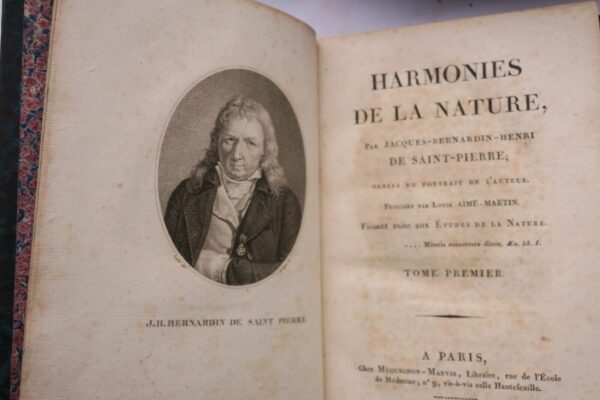 BERNARDIN DE SAINT PIERRE,  Etudes  & harmonie de la Nature – Image 4