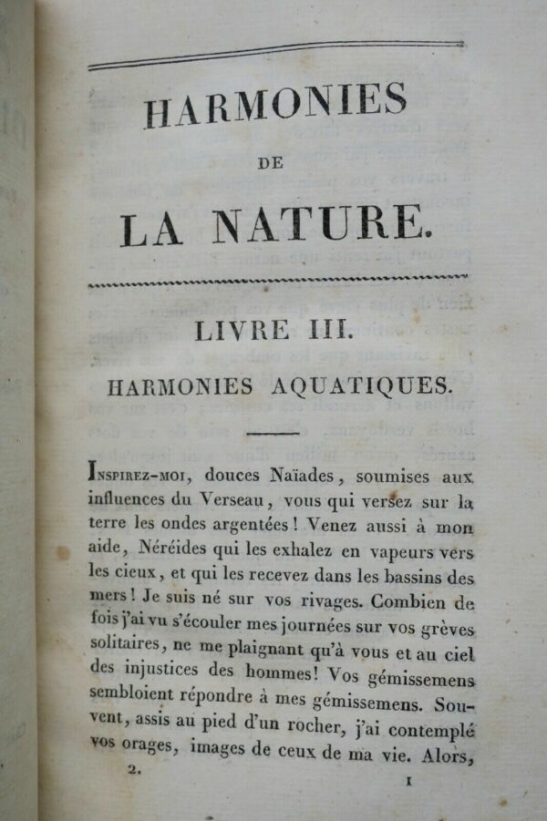 BERNARDIN DE SAINT PIERRE,  Etudes  & harmonie de la Nature – Image 5