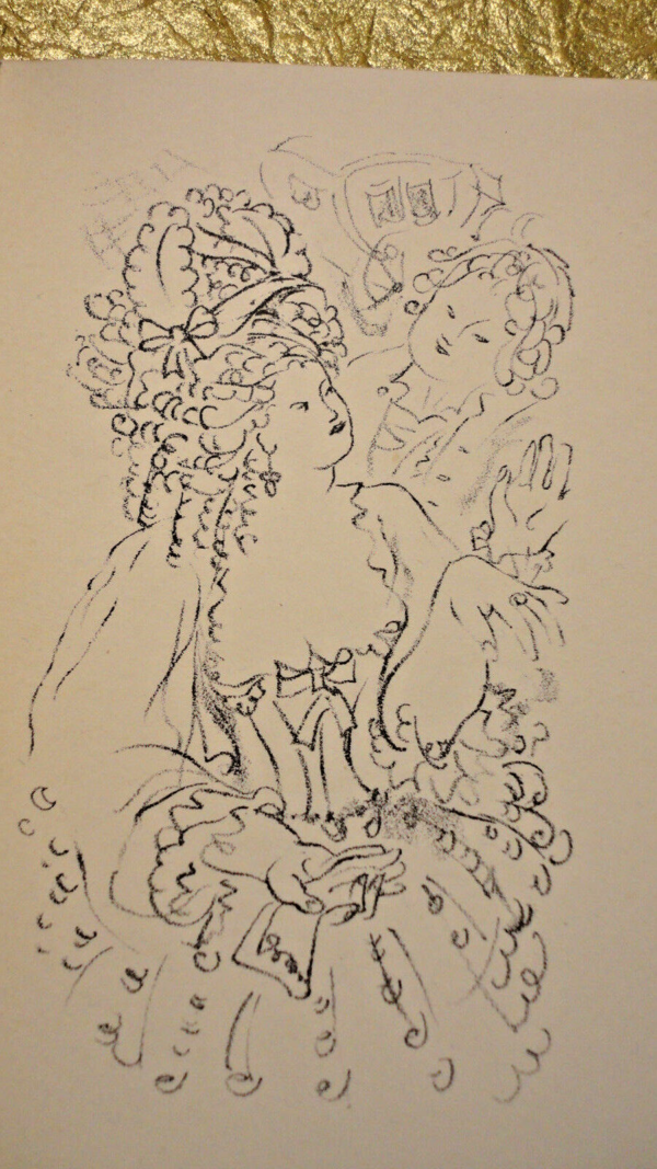 BOUFFLERS (Chevalier de) Aline, reine de Golconde. Lithographies de Jean-Edelman – Image 4