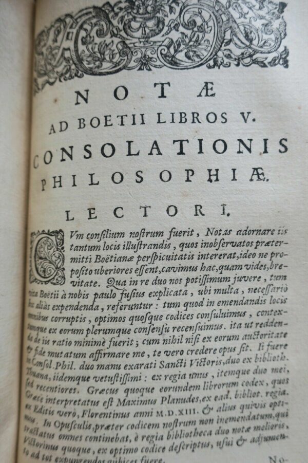 Boece Boethius Consolationis philosophiae 1656 – Image 12