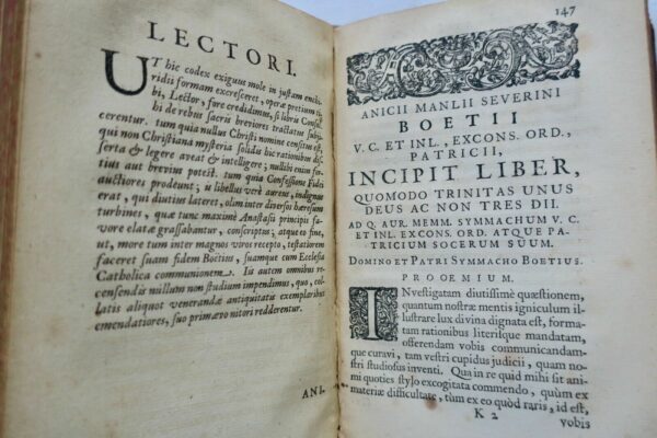 Boece Boethius Consolationis philosophiae 1656 – Image 7