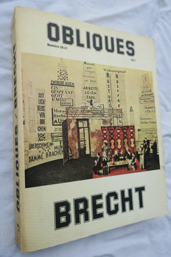 Brecht Obliques n°20-21 : Brecht