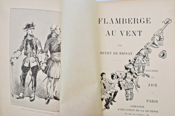 Brisay FLAMBERGE AU VENT Henry de Brisay illustré par Job