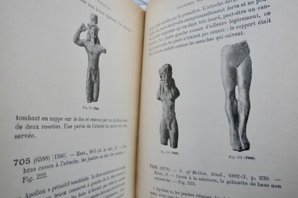 Bronze Catalogue des Bronzes trouvés sur l'Acropole d'Athènes 1896