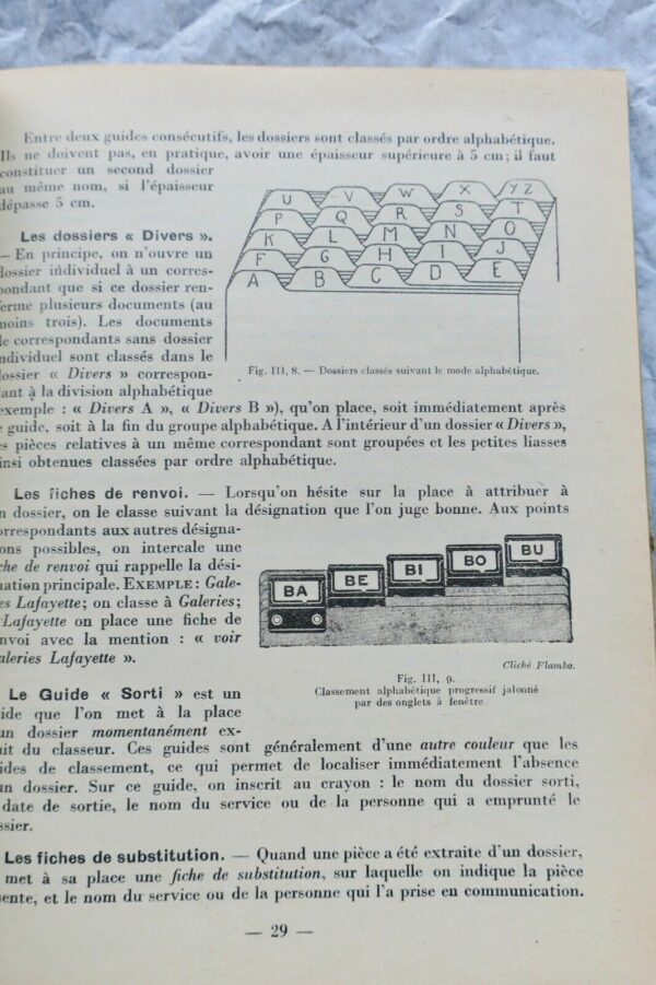 Bureau Organisation des bureaux- Installation des bureaux 1947 – Image 9