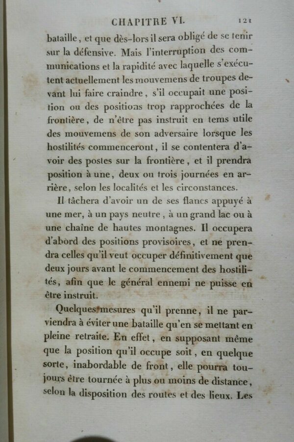 CHAMBRAY Philosophie de la Guerre. Suivie de Mélanges 1829 – Image 3