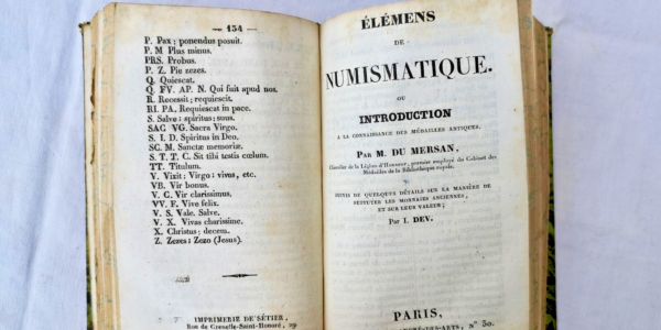 Champollion Archéologie ou traité des antiquités, numismatique... 1833 – Image 6