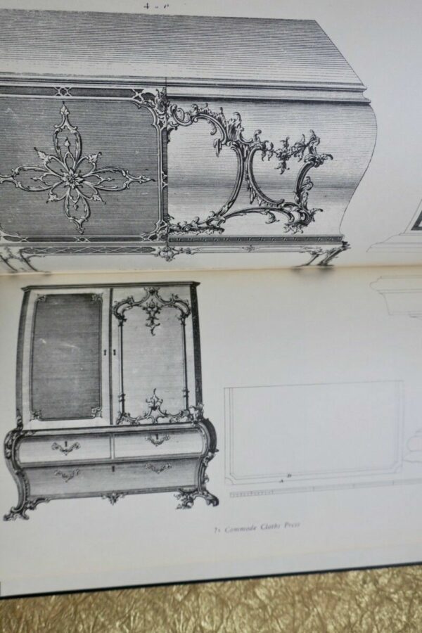 Chippendale furniture designs from the Gentleman and Cabinet-makers – Image 4