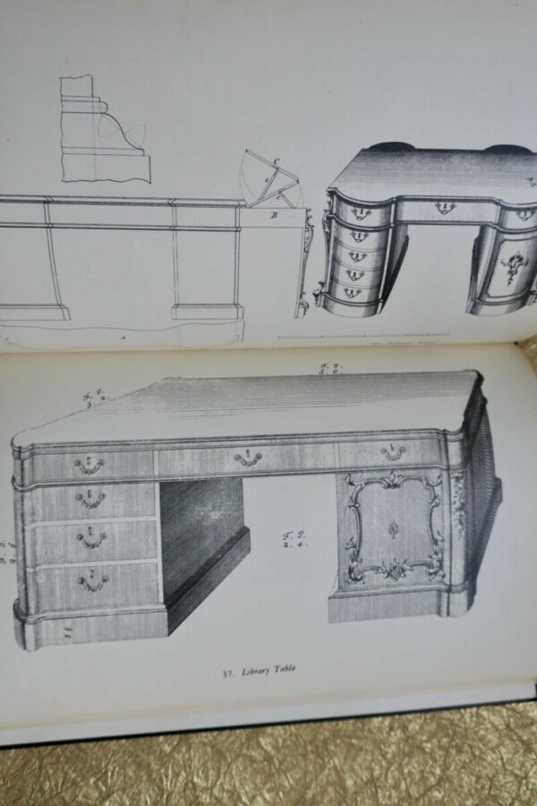 Chippendale furniture designs from the Gentleman and Cabinet-makers – Image 7