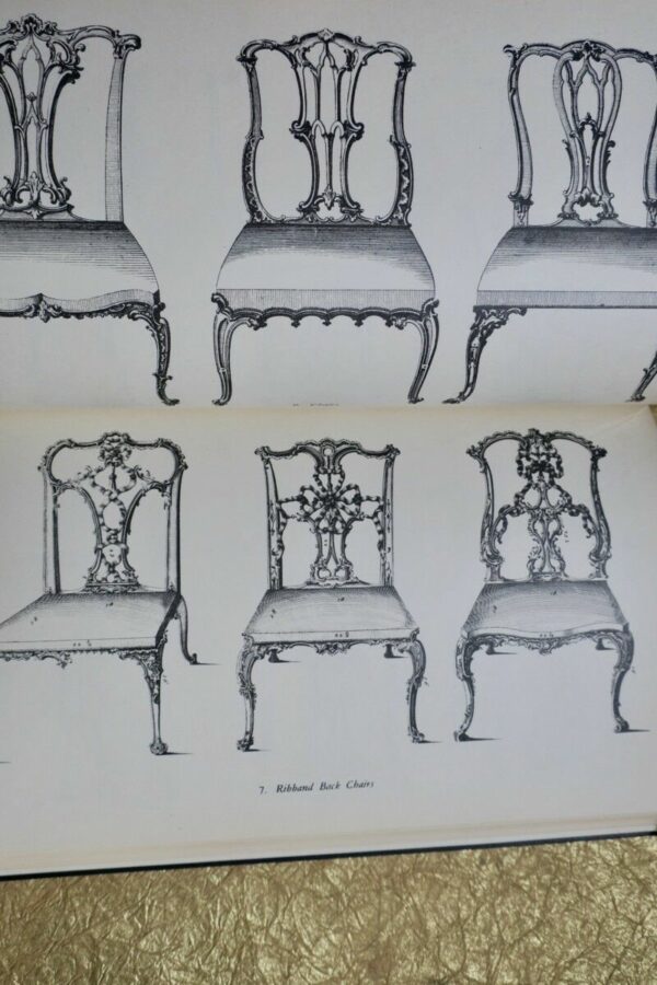 Chippendale furniture designs from the Gentleman and Cabinet-makers