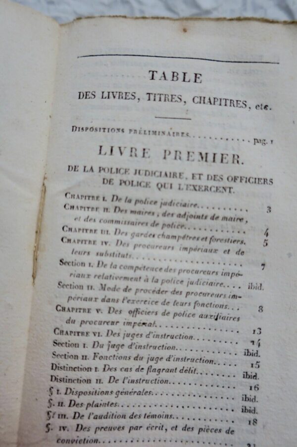 Code d'Instruction Criminelle 1809 – Image 4