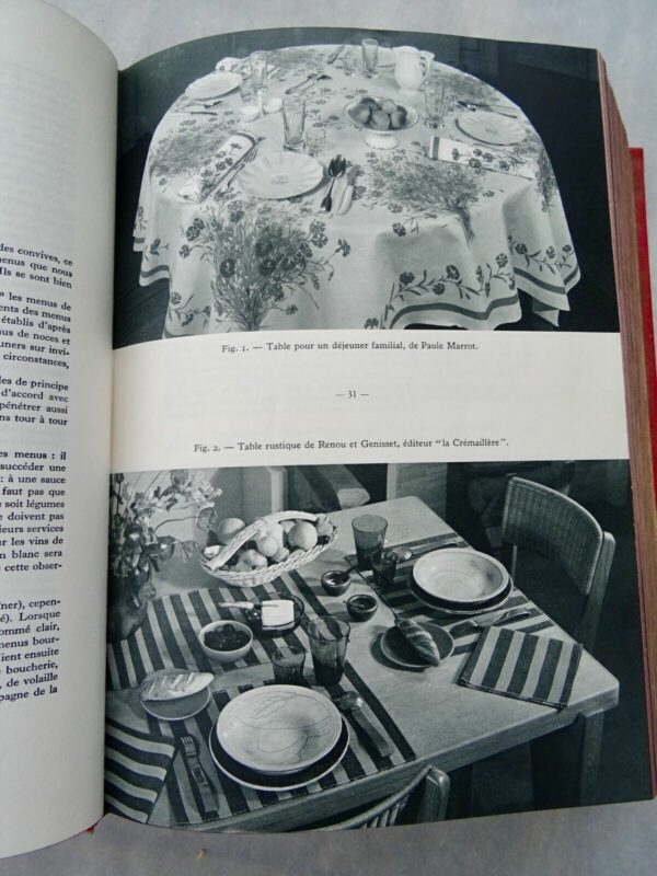 Cuisine  L'ART CULINAIRE FRANCAIS : LE RECETTES DE CUISINE, PATISSERIE 1961 – Image 8