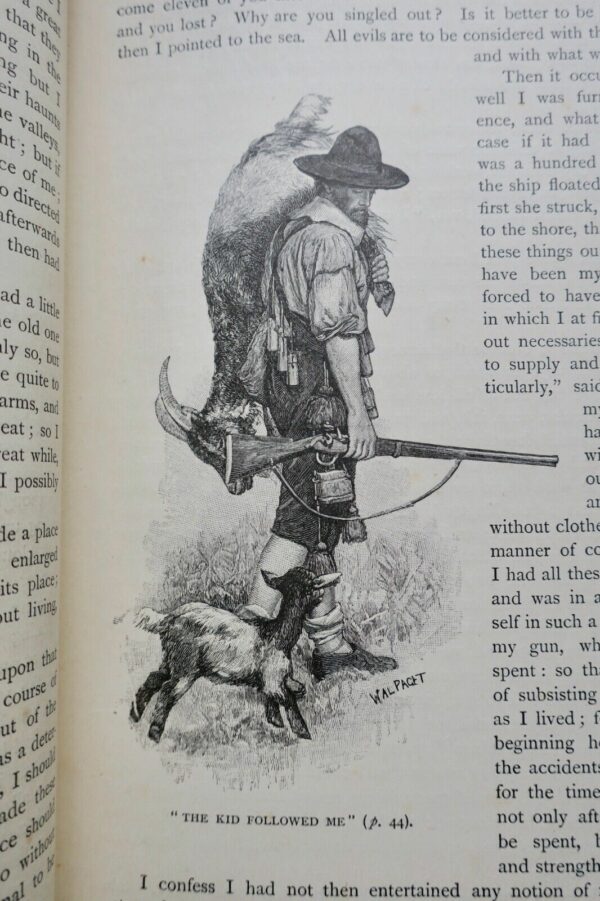 DeFOE Life and Strange Surprising Adventures of Robinson Crusoe 1905 – Image 9