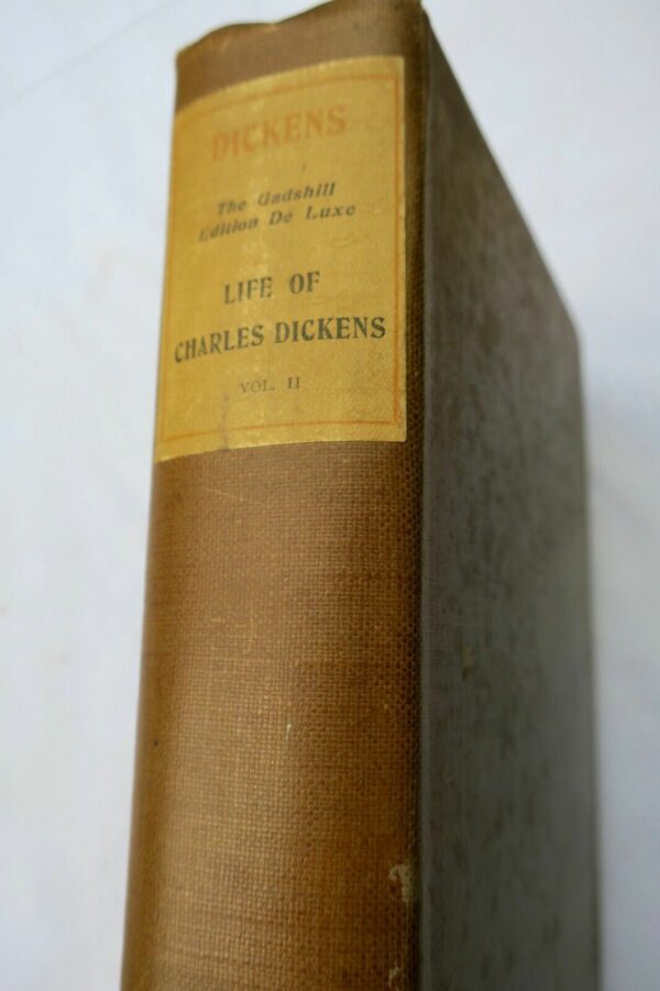 Dickens THE LIFE OF CHARLES DICKENS 1903 – Image 3