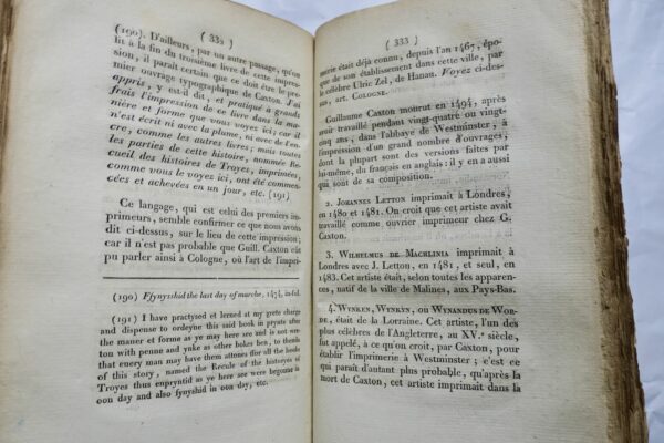 Dictionnaire bibliographique choisi du quinzième siècle 1805 – Image 9