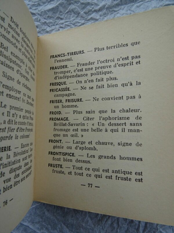 FLAUBERT GUSTAVE DICTIONNAIRE DES IDEES RECUES suivi du CATALOGUE DES IDEES CHIC – Image 3