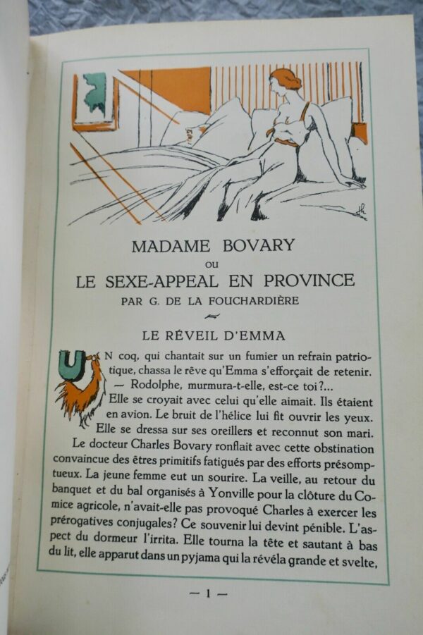 FLAUBERT Incarnations de Madame Bovary