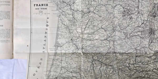 GASCOGNE ITINERAIRE GENERAL DE LA FRANCE - GASCOGNE ET LANGUEDOC 1883 – Image 3