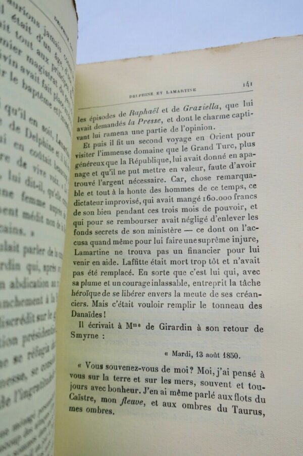 GAY (Delphine)]. SECHE (Léon) Madame de Girardin... + dédicace – Image 3