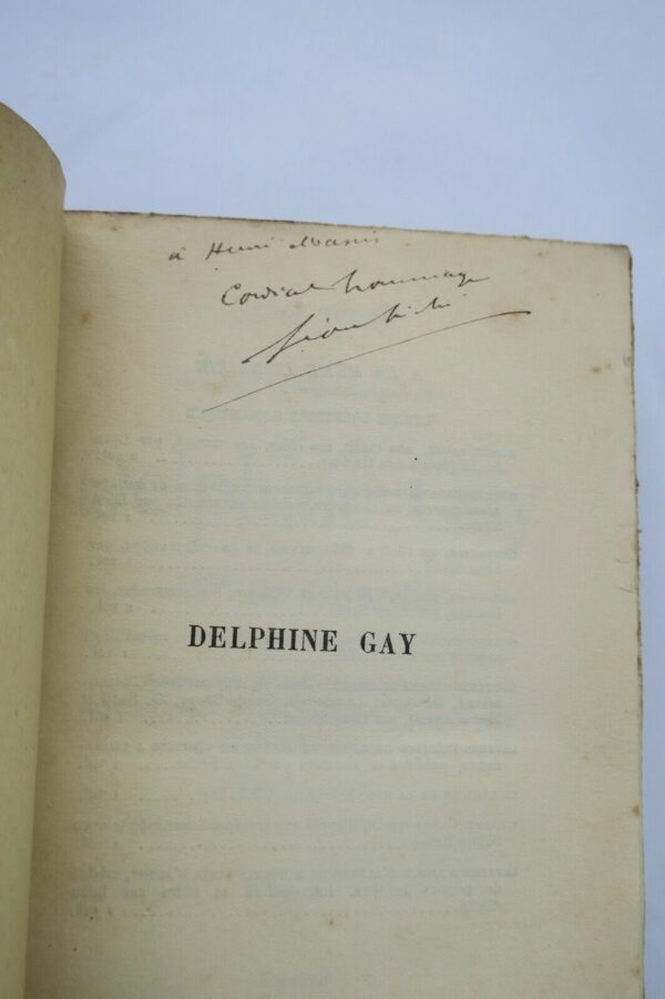 GAY (Delphine)]. SECHE (Léon) Madame de Girardin... + dédicace – Image 6