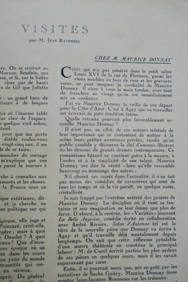 GAZETTE DE PARIS février 1921 – Image 4