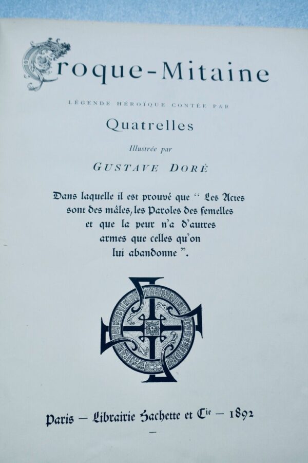 Gustave DORÉ croque-mitaine Quatrelles – Image 13