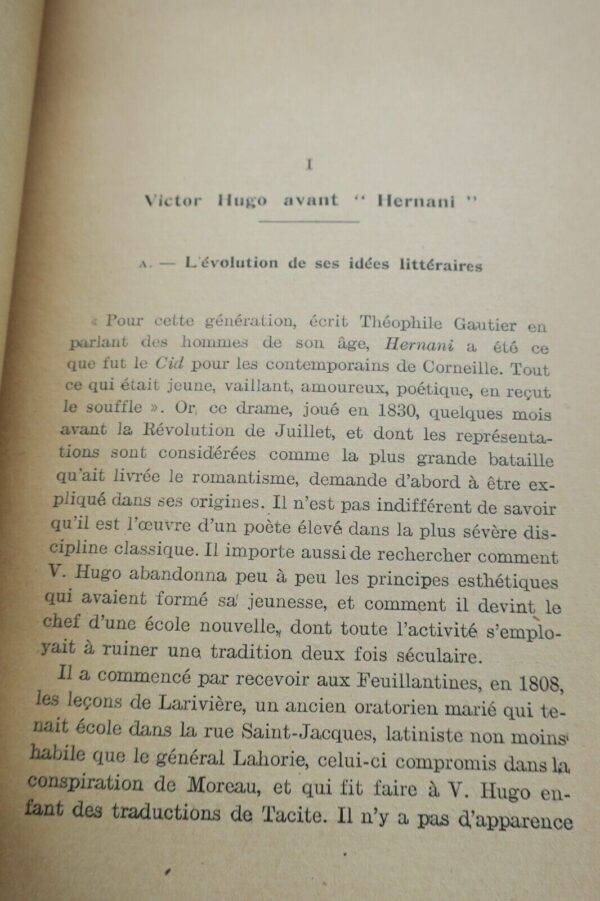 HUGO LOTE Georges. En préface à " Hernani " - Cent ans après – Image 8