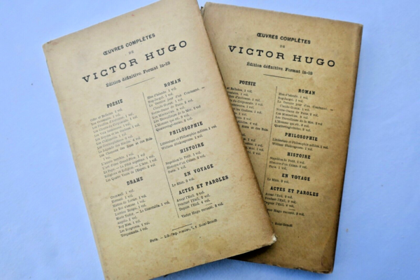 HUGO depuis l'exil (actes et paroles) J.Hetzel & cie/Quantin – Image 3