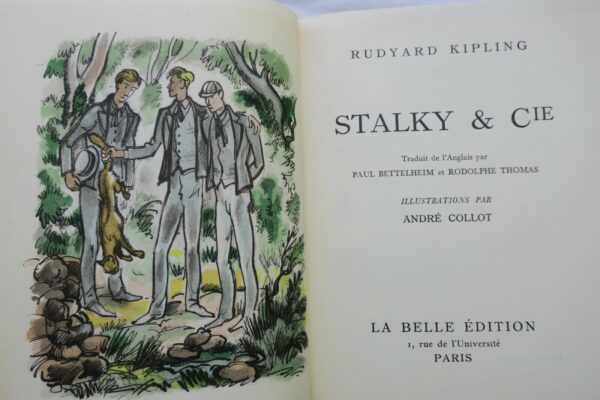 Kipling Rudyard STALKY & CIE illustré par Collot