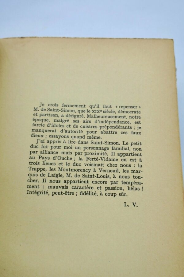 LA VARENDE M. le Duc de Saint-Simon et sa comédie humaine + dédicace – Image 11