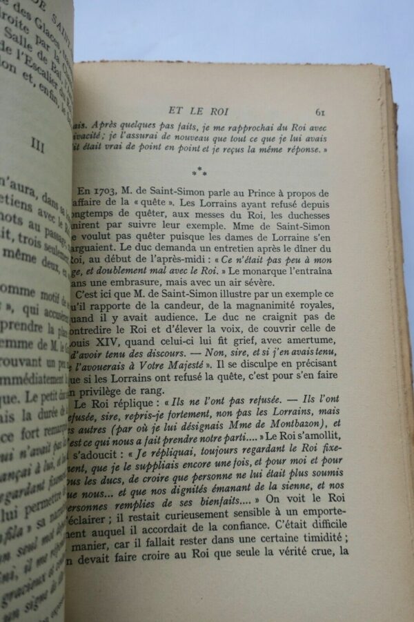 LA VARENDE M. le Duc de Saint-Simon et sa comédie humaine + dédicace – Image 8